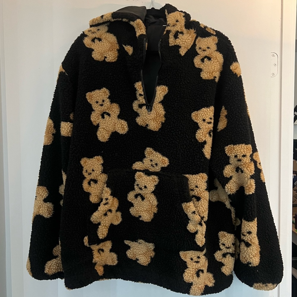 Teddy bear jacket 🧸 Size large - Picture 1 of 3